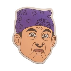 NEW! The Office Prison Mike Michael Scott Bandanna Cartoon Vinyl Laptop Sticker